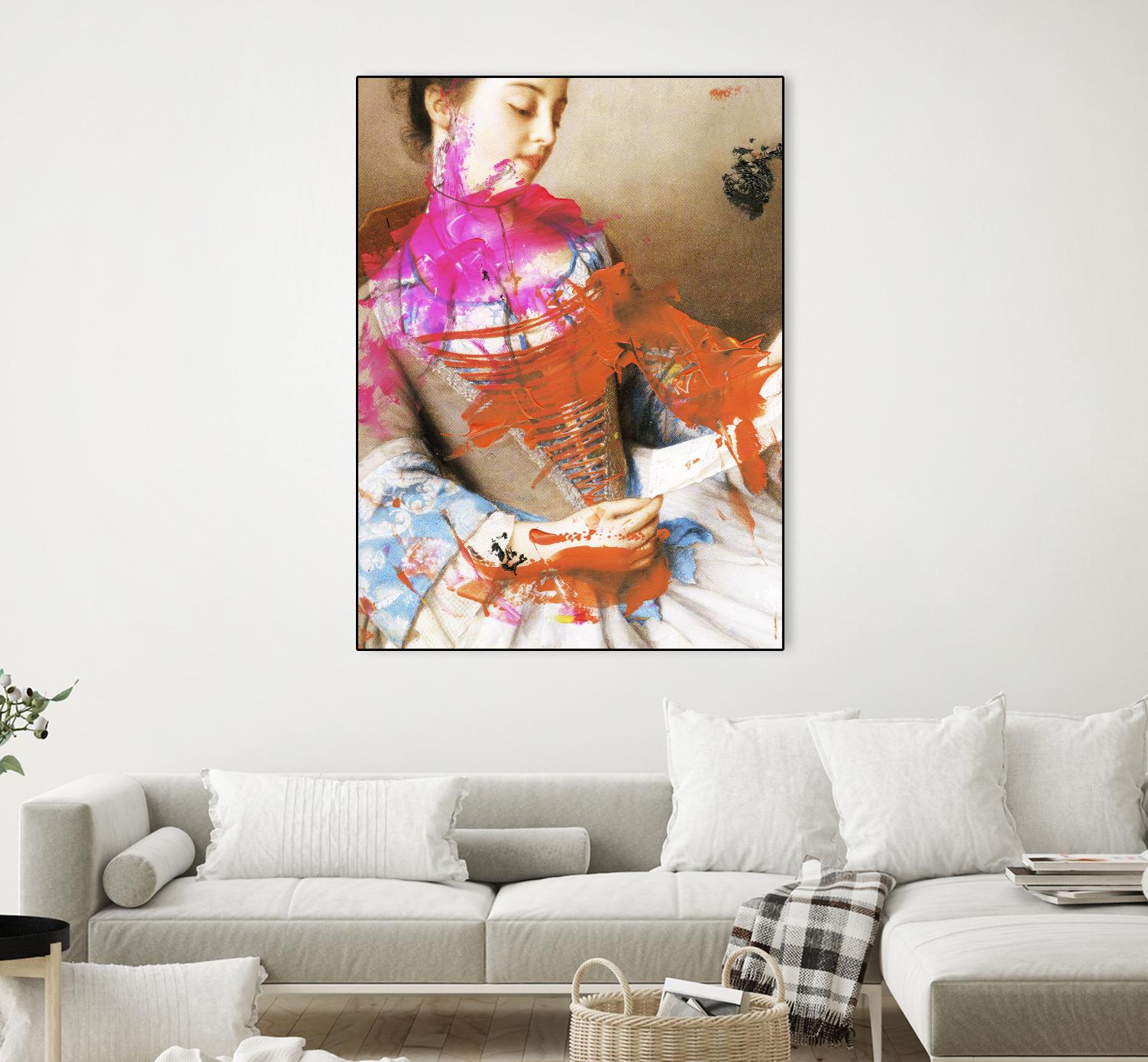 Instructions for Disbelief II by PI Studio on GIANT ART - orange contemporary