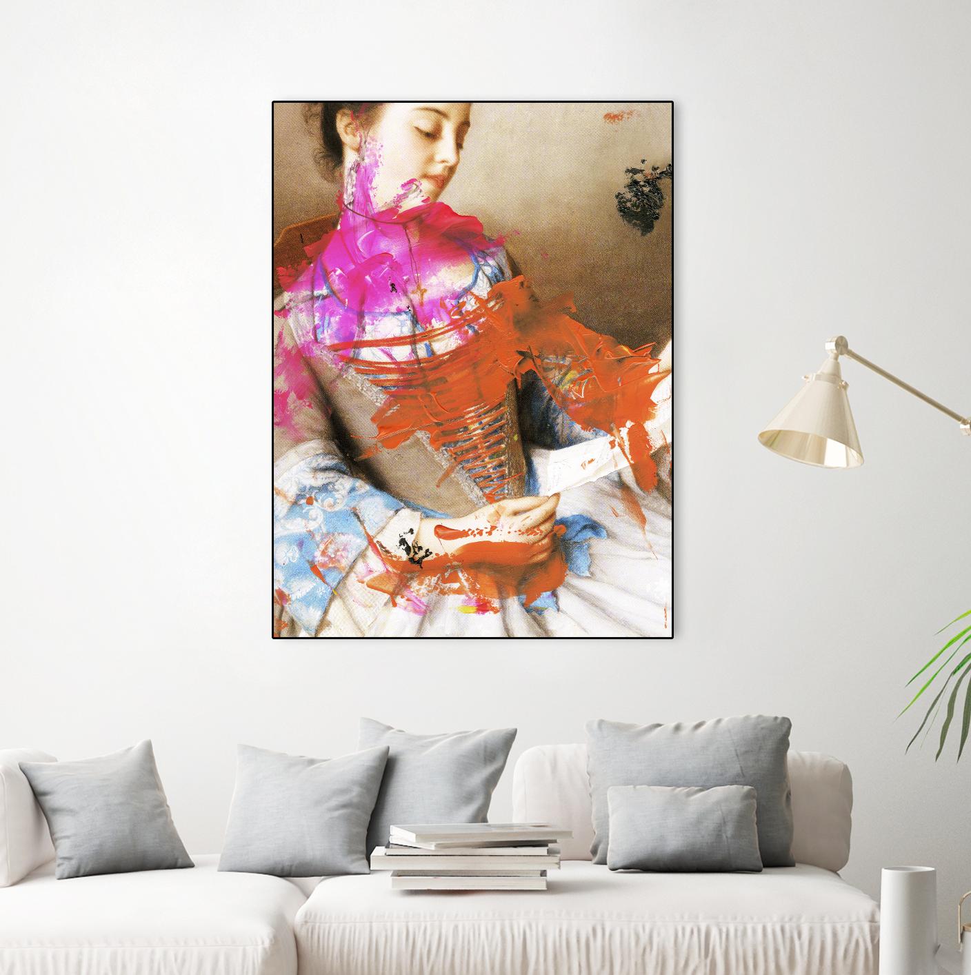 Instructions for Disbelief II by PI Studio on GIANT ART - orange contemporary