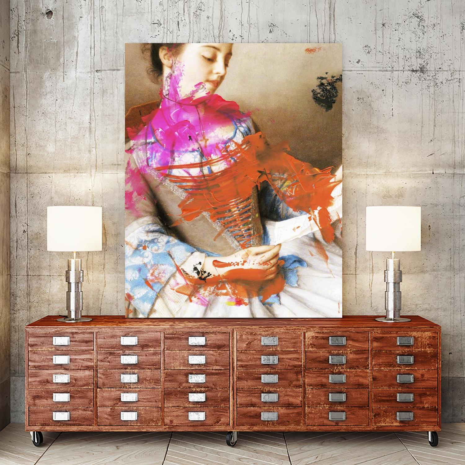 Instructions for Disbelief II by PI Studio on GIANT ART - orange contemporary