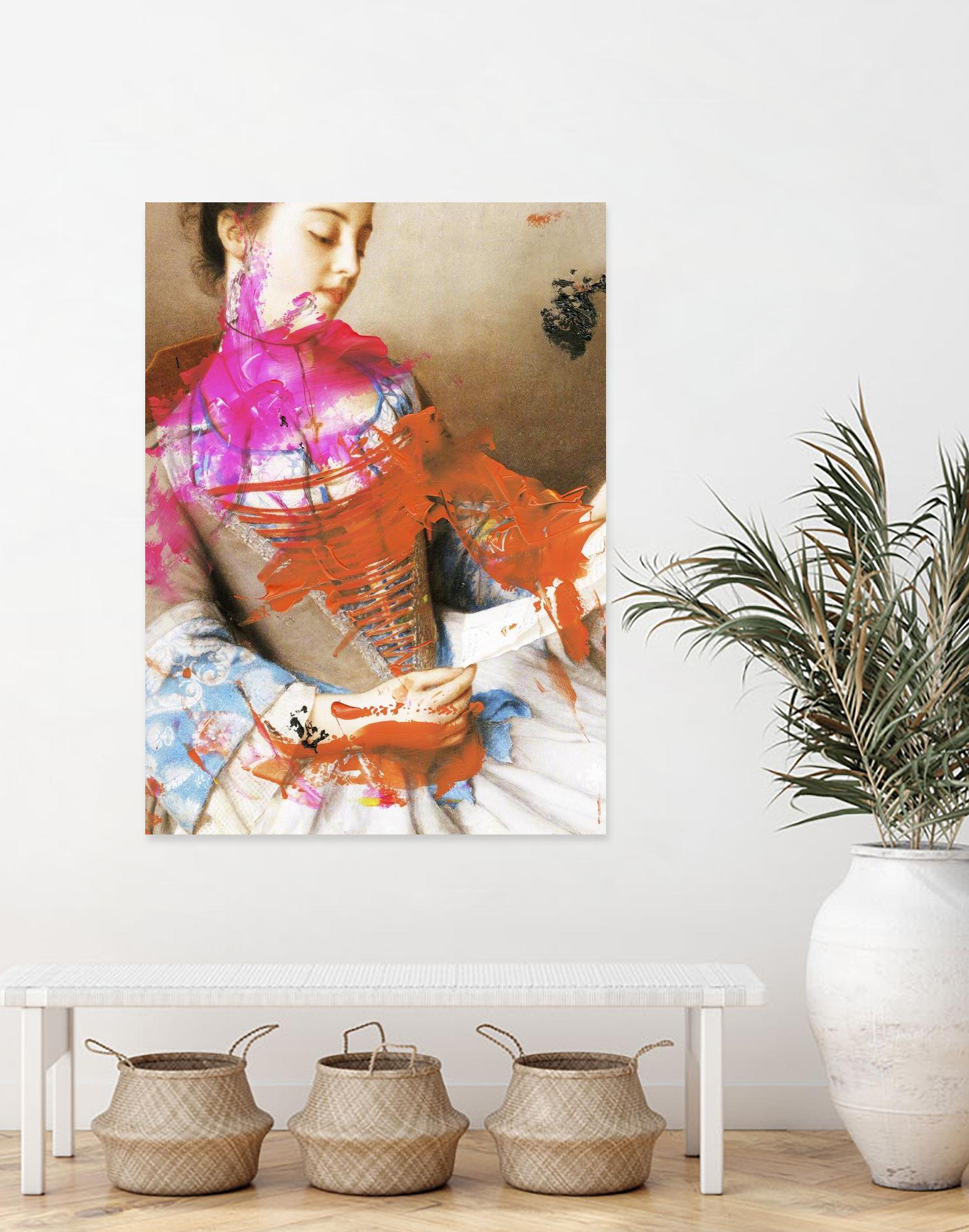 Instructions for Disbelief II by PI Studio on GIANT ART - orange contemporary