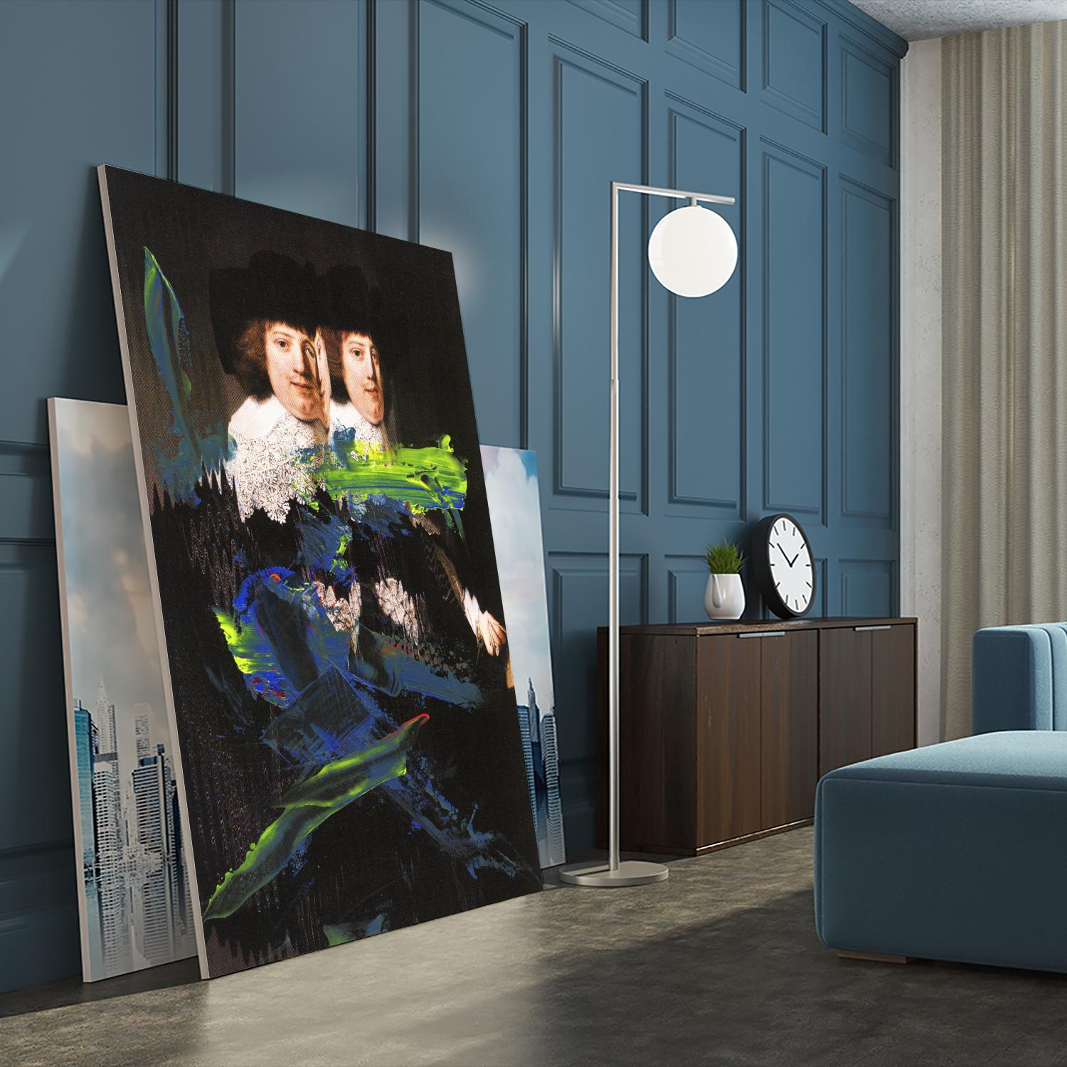 Blue Vanguard II by PI Studio on GIANT ART - blue contemporary