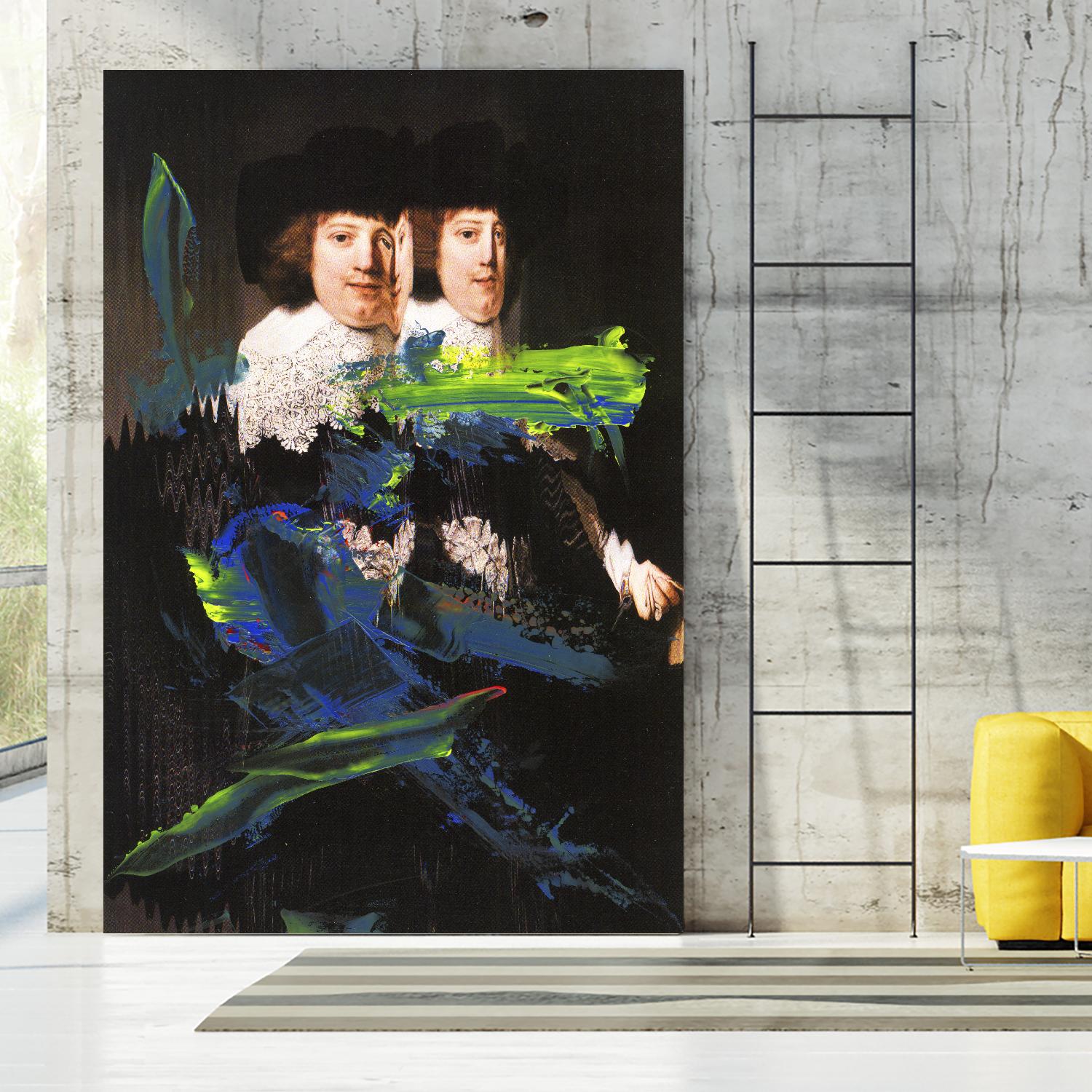 Blue Vanguard II by PI Studio on GIANT ART - blue contemporary