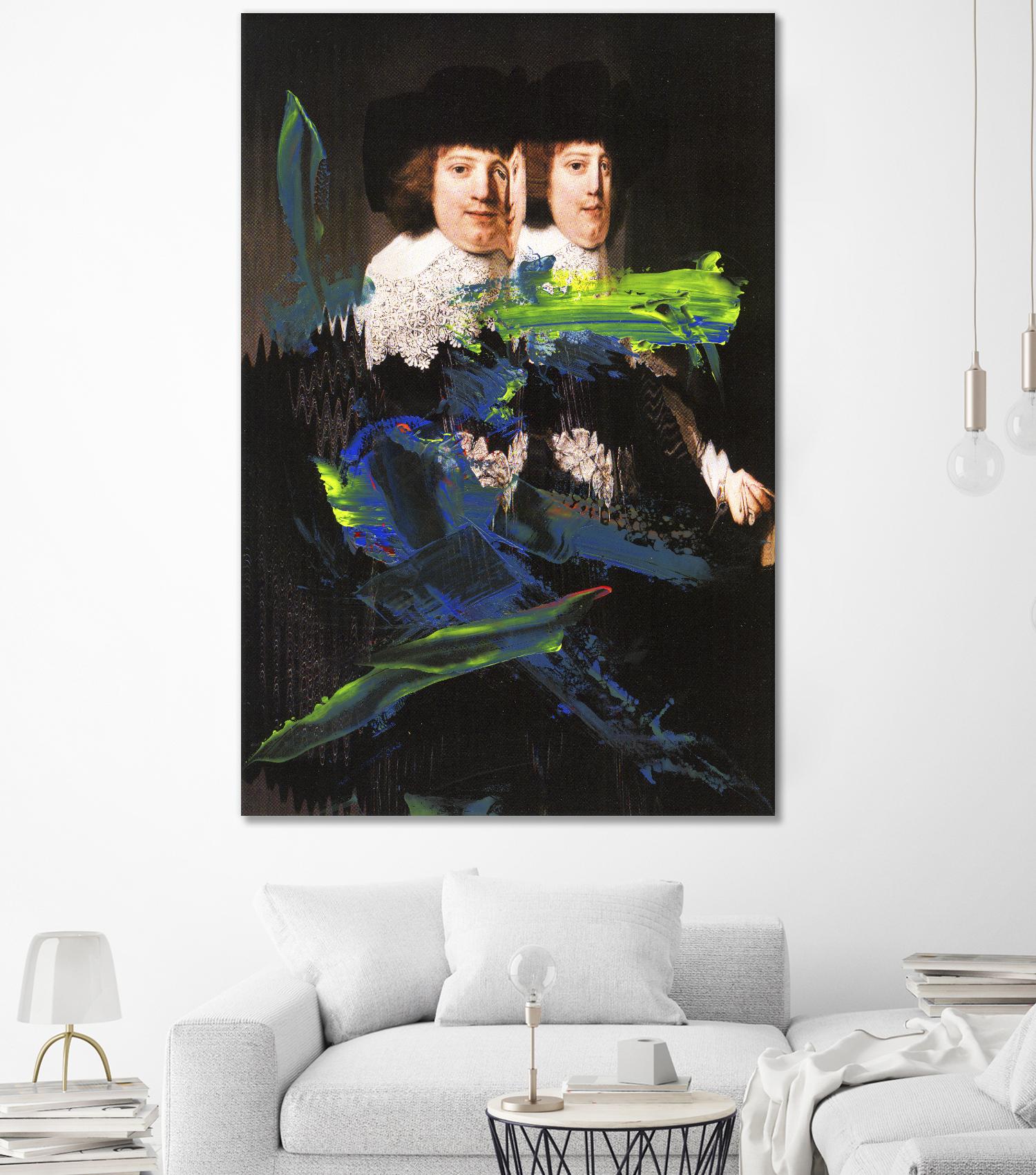 Blue Vanguard II by PI Studio on GIANT ART - blue contemporary