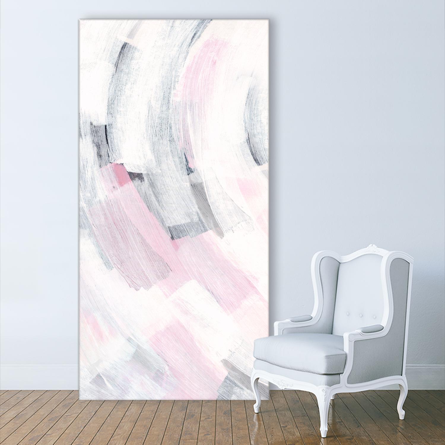 Neutral Breeze I by PI Studio on GIANT ART - pink abstract