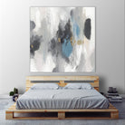 Gray Days I by PI Studio on GIANT ART - white abstract