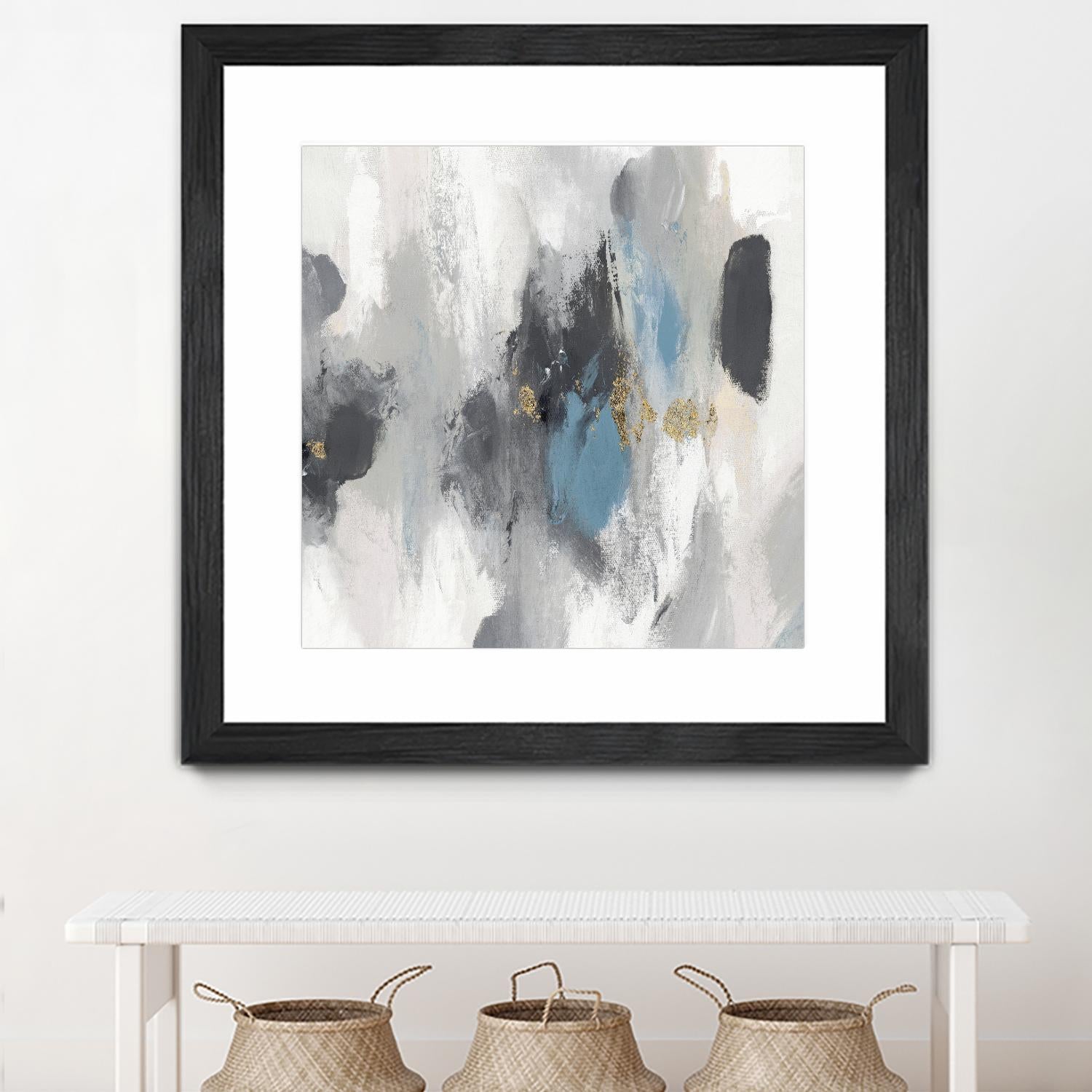 Gray Days I by PI Studio on GIANT ART - white abstract