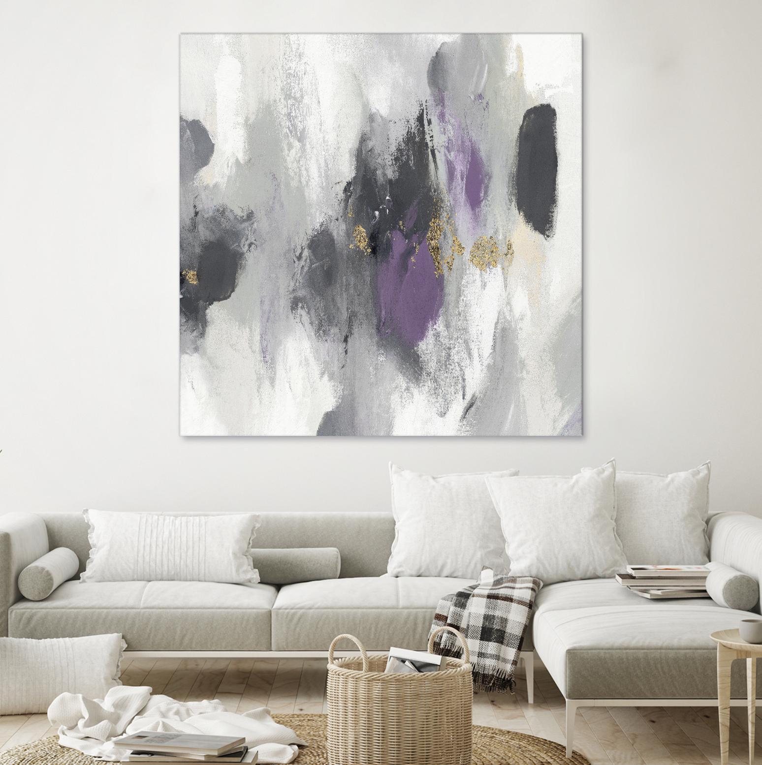 Gray Days I by PI Studio on GIANT ART - white abstract
