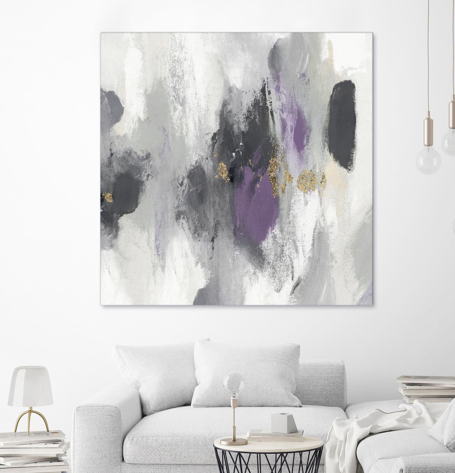 Gray Days I by PI Studio on GIANT ART - white abstract