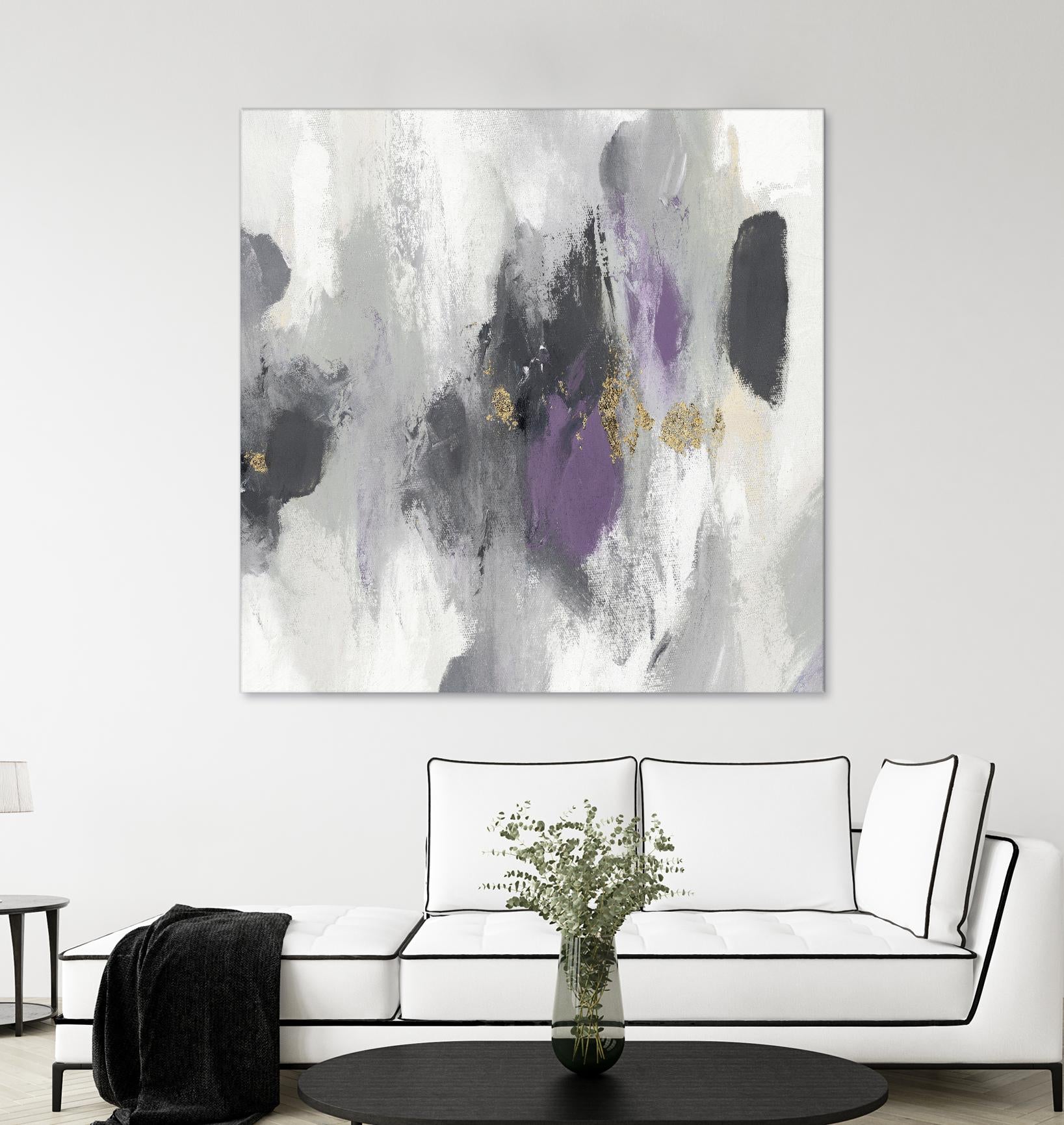 Gray Days I by PI Studio on GIANT ART - white abstract