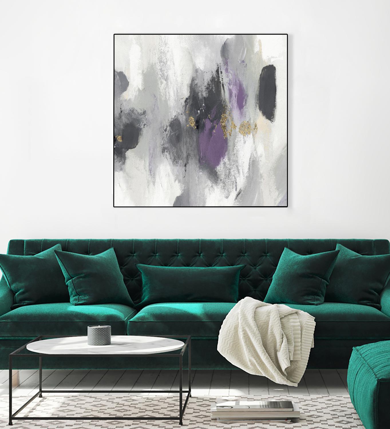Gray Days I by PI Studio on GIANT ART - white abstract