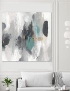 Gray Days I by PI Studio on GIANT ART - white abstract