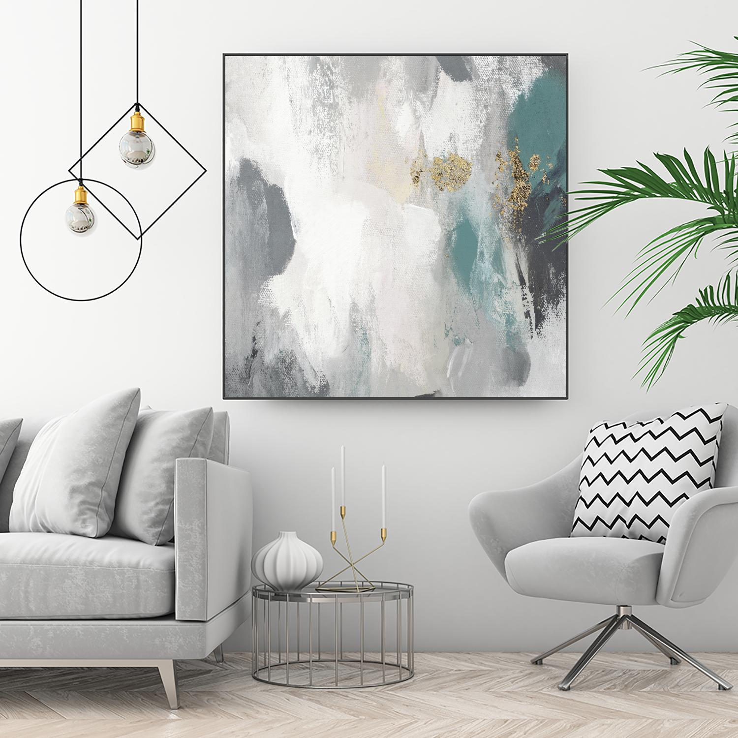 Gray Days II by PI Studio on GIANT ART - grey abstract