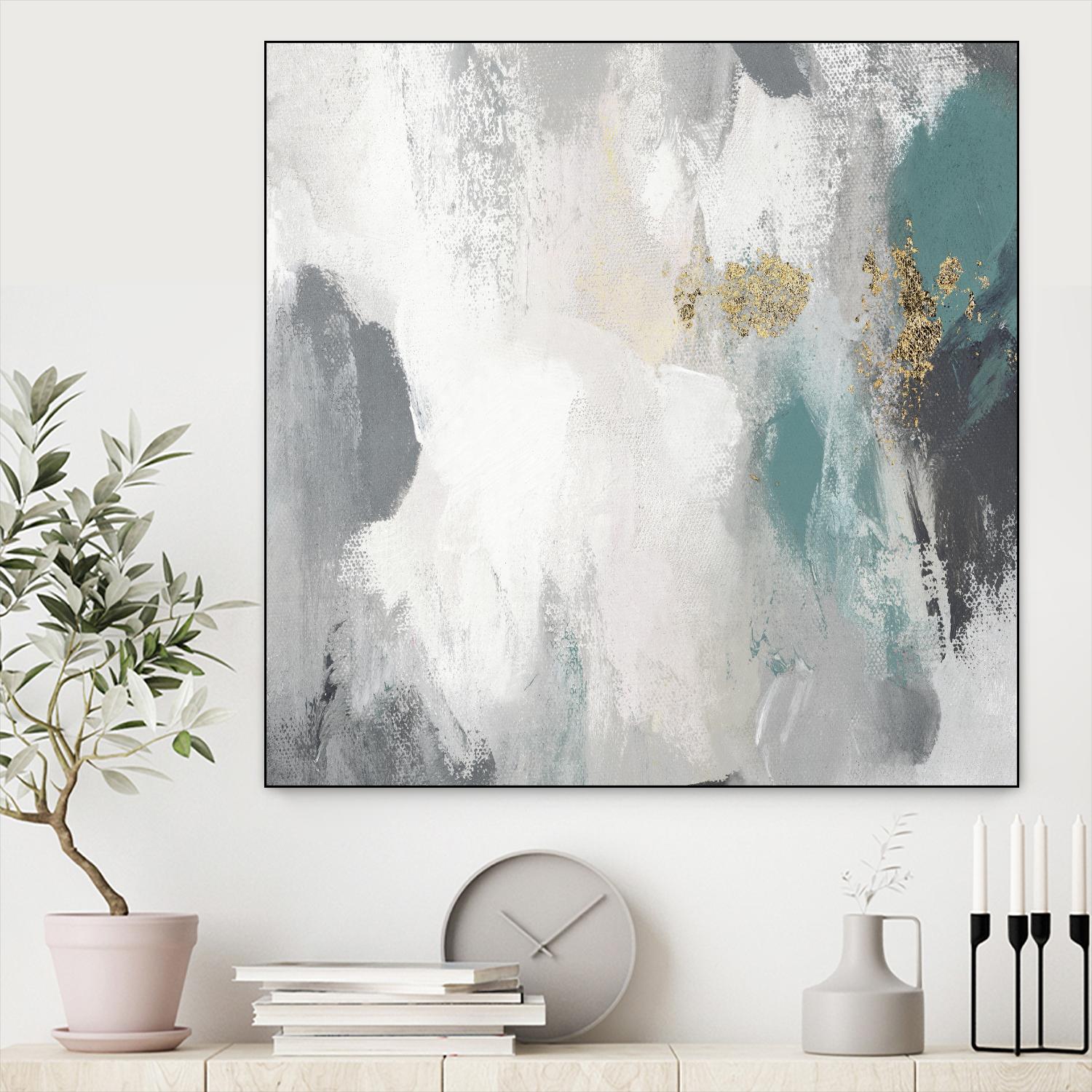 Gray Days II by PI Studio on GIANT ART - grey abstract