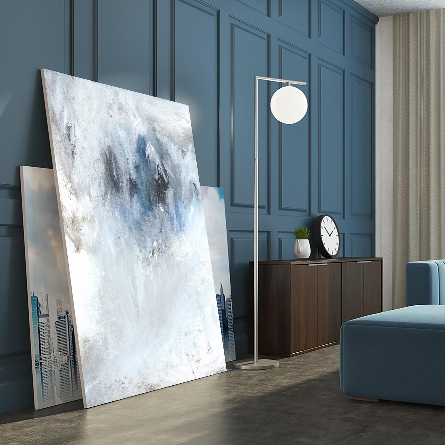 Winter Wonderland II by PI Studio on GIANT ART - blue abstract