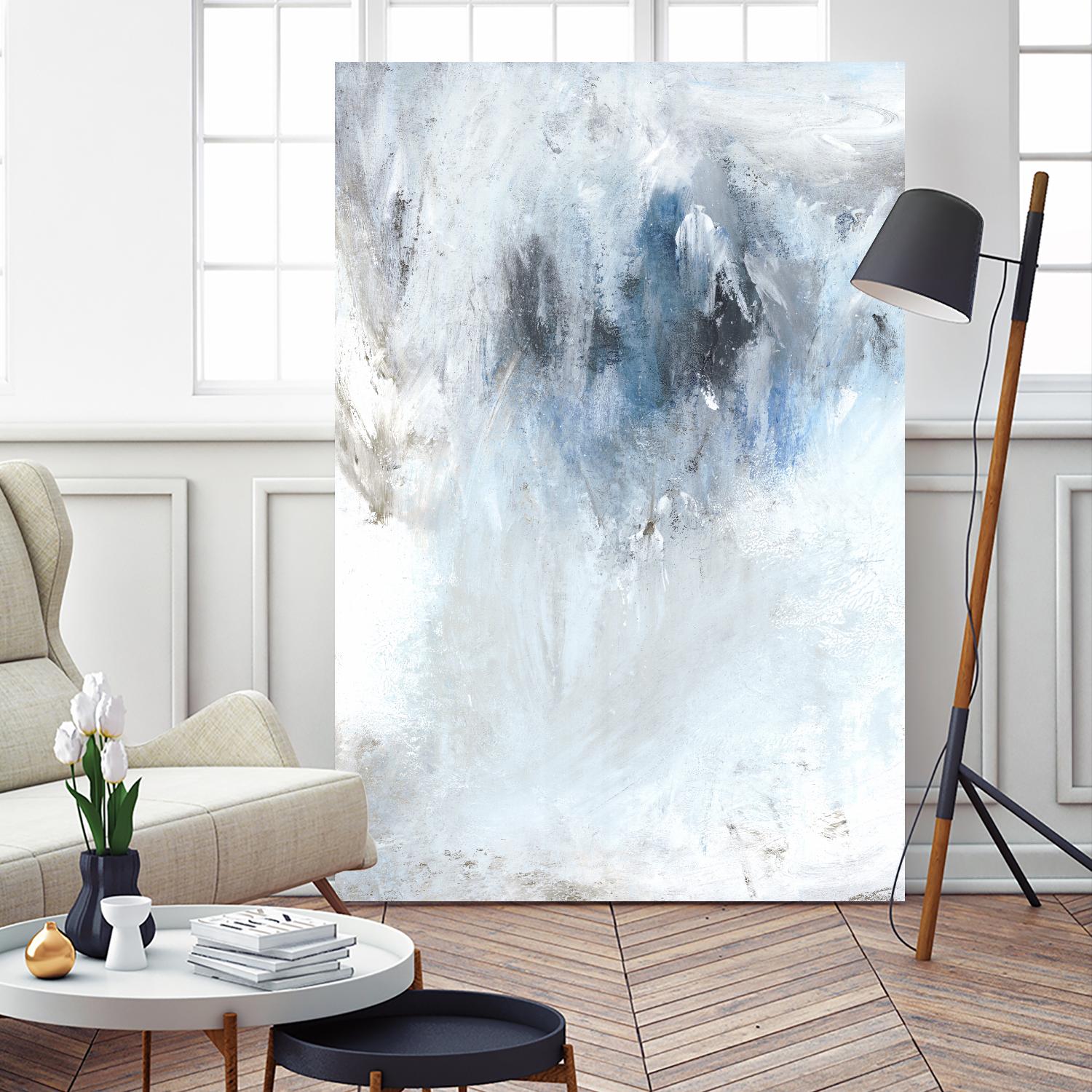 Winter Wonderland II by PI Studio on GIANT ART - blue abstract