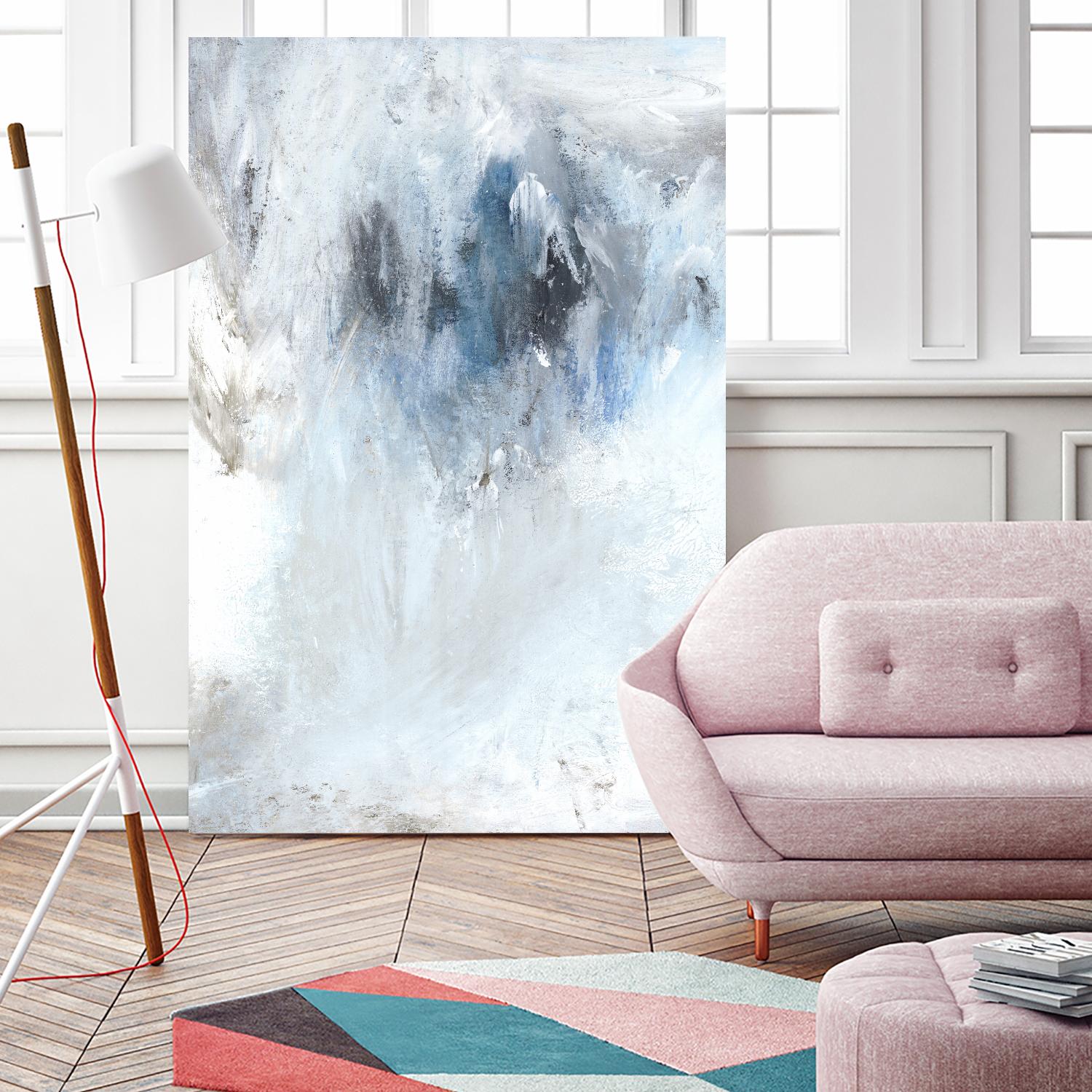 Winter Wonderland II by PI Studio on GIANT ART - blue abstract