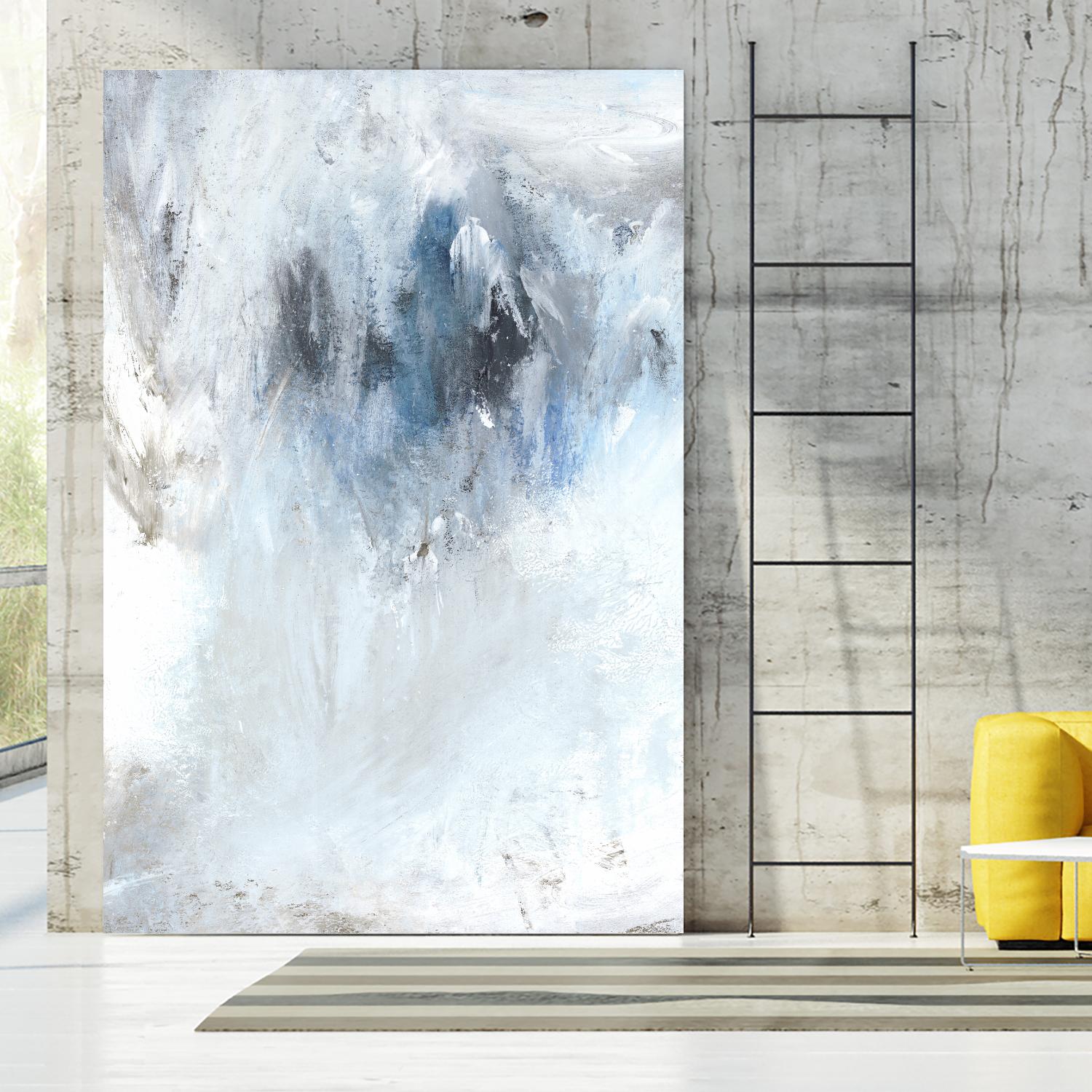 Winter Wonderland II by PI Studio on GIANT ART - blue abstract
