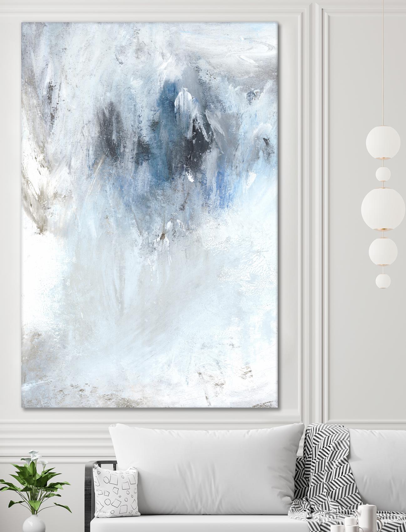 Winter Wonderland II by PI Studio on GIANT ART - blue abstract