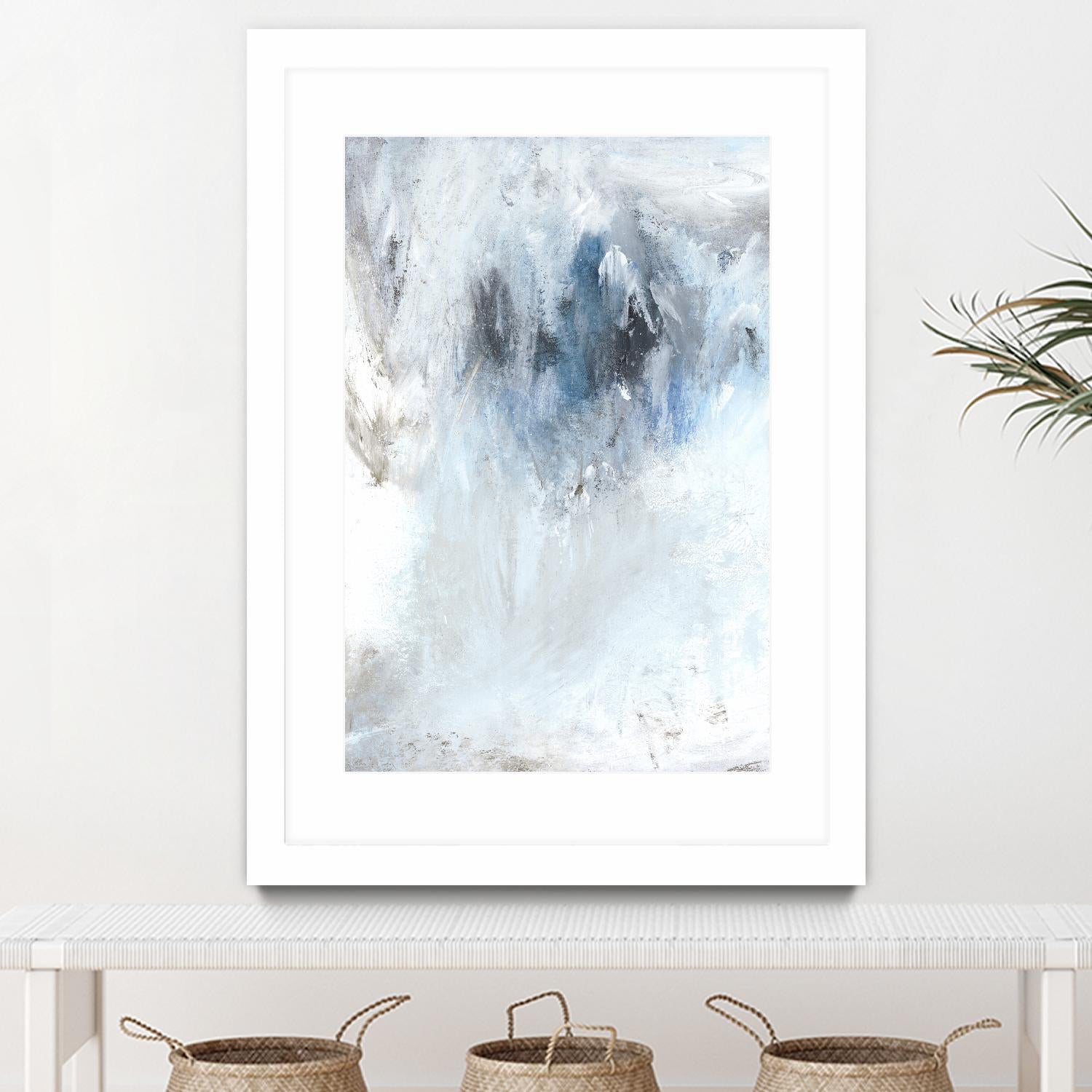 Winter Wonderland II by PI Studio on GIANT ART - blue abstract