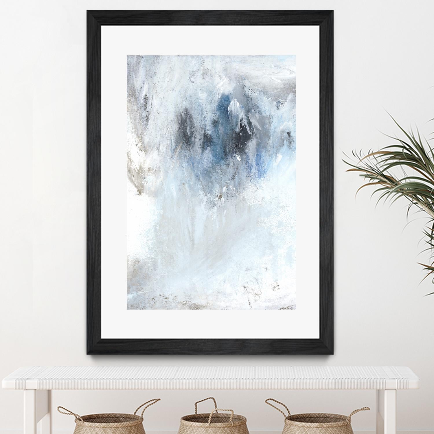 Winter Wonderland II by PI Studio on GIANT ART - blue abstract