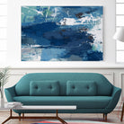 Blue Abstractions by PI Studio on GIANT ART - cyan abstract