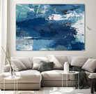 Blue Abstractions by PI Studio on GIANT ART - cyan abstract