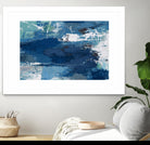 Blue Abstractions by PI Studio on GIANT ART - cyan abstract