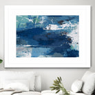 Blue Abstractions by PI Studio on GIANT ART - cyan abstract