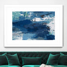 Blue Abstractions by PI Studio on GIANT ART - cyan abstract