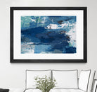 Blue Abstractions by PI Studio on GIANT ART - cyan abstract