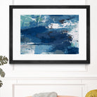 Blue Abstractions by PI Studio on GIANT ART - cyan abstract