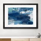 Blue Abstractions by PI Studio on GIANT ART - cyan abstract