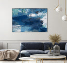 Blue Abstractions by PI Studio on GIANT ART - cyan abstract