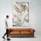Blush Deco II by PI Studio on GIANT ART - pink abstract