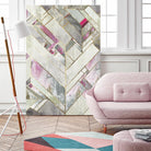 Blush Deco II by PI Studio on GIANT ART - pink abstract