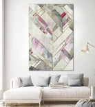 Blush Deco II by PI Studio on GIANT ART - pink abstract