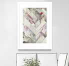 Blush Deco II by PI Studio on GIANT ART - pink abstract