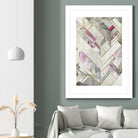 Blush Deco II by PI Studio on GIANT ART - pink abstract