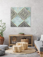 Revival by PI Studio on GIANT ART - blue patterns