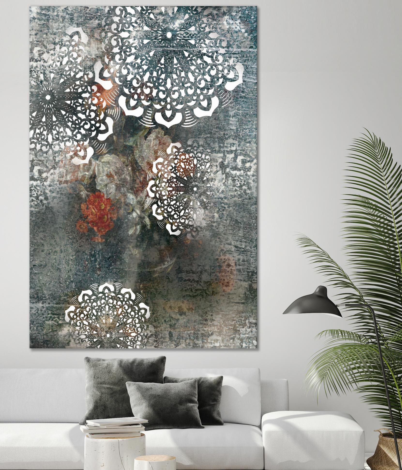 Doily II by PI Studio on GIANT ART - white abstract