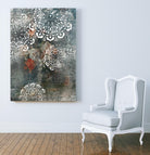 Doily II by PI Studio on GIANT ART - pink abstract