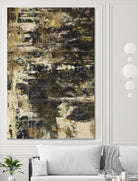 Slash I by PI Studio on GIANT ART - yellow abstract