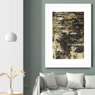 Slash I by PI Studio on GIANT ART - yellow abstract