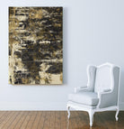 Slash I by PI Studio on GIANT ART - yellow abstract
