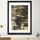 Slash I by PI Studio on GIANT ART - yellow abstract