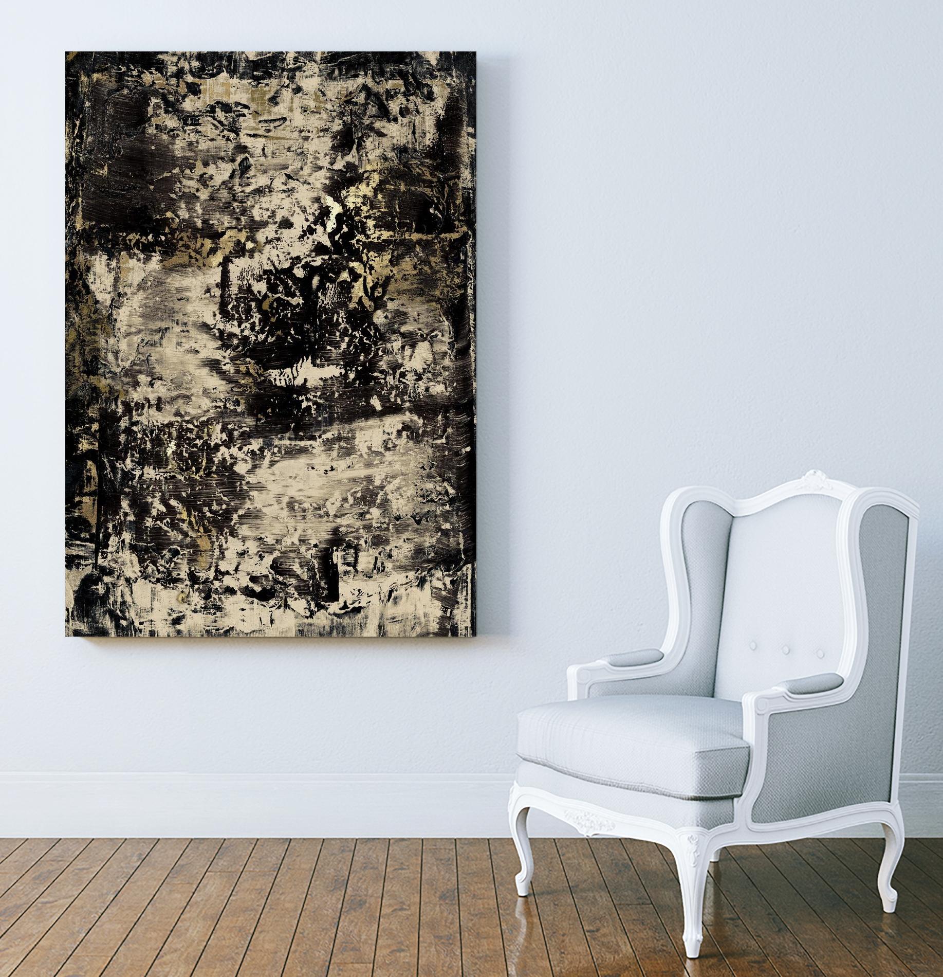 Slash II by PI Studio on GIANT ART - brown abstract