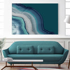 Agate Deep Blue Sea by PI Studio on GIANT ART - abstract