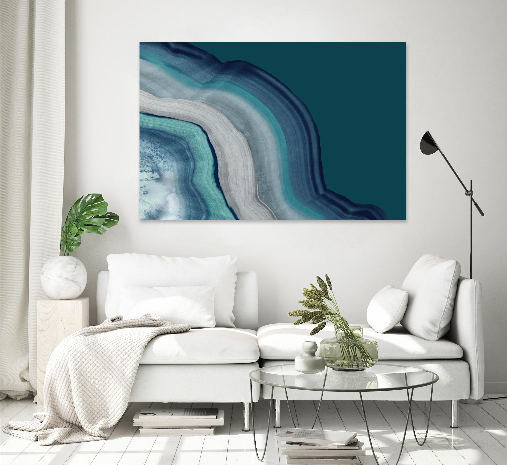 Agate Deep Blue Sea by PI Studio on GIANT ART - abstract