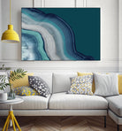 Agate Deep Blue Sea by PI Studio on GIANT ART - abstract
