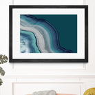 Agate Deep Blue Sea by PI Studio on GIANT ART - abstract